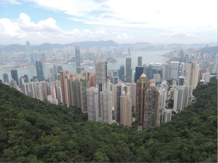 Vue à Hong Kong