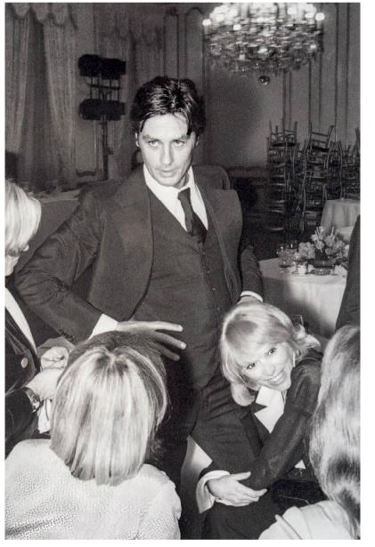 Alain Delon et Mireille Darc / Francis Apesteguy