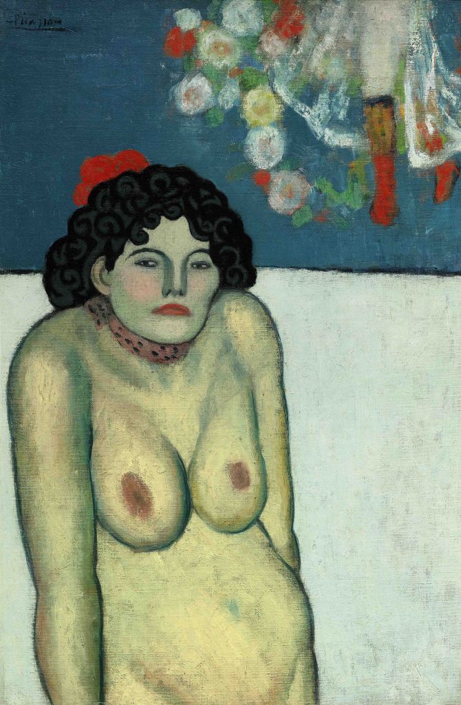 Picasso La Gommeuse