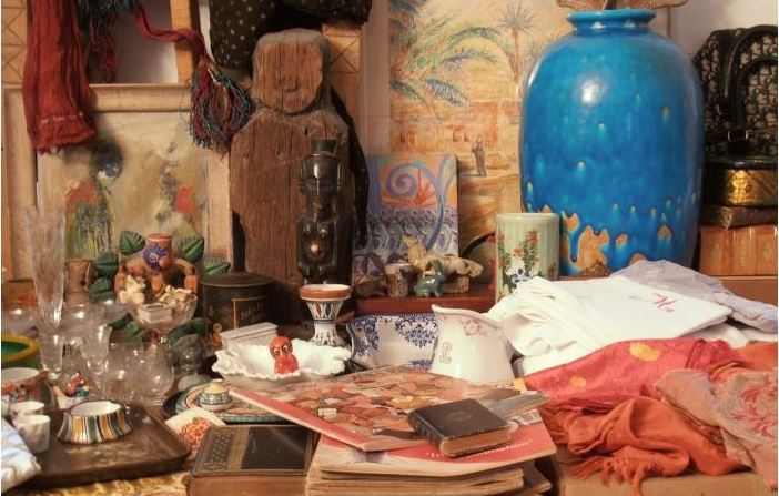 Stand de brocante Paris 