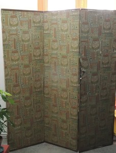 Paravent japonais, exportation,  vers fin XIXe- début XXe. 