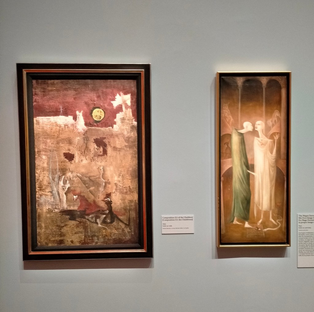 Exposition Leonora Carrington au musée du Luxembourg, en 2026. 1/ 2